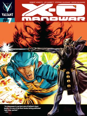 cover image of X-O Manowar (2012), Issue 7
